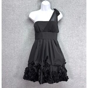 BCBG Maxazria Dress Black Sz 6 Homecoming Whimsigoth Fairy Grunge HOCO Prom